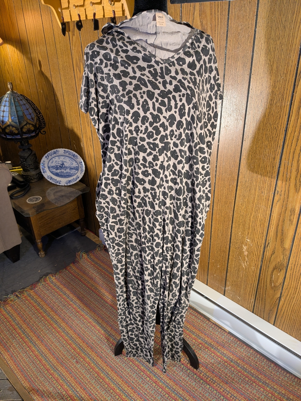 Smash + Tess Leopard Jumpsuit